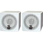 Pyle PCB3WT 3-Inch 100W Mini Cube Speaker (White) by 