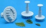 Plunger/Cutter Set - Holly Leaf
