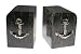 Bluestone Designs W924-Anchor Jadestone Bookends - Anchor