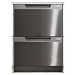 Fisher & Paykel : DD24DCX6 Semi-Integrated Double DishDrawer - Stainless Steel with LCD Display