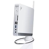 Asus Medien PC, Funk Maus&Tastatur, extrem klein&leise, Atom D510, 2GB RAM, NVIDIA ION2 Grafik 512MB, USB 3.0, eSATA, HDMI, FullHD, b/g/n WLAN, Card reader, 250GB HD, Windows7, 24 Mon Vor-Ort Garantie
