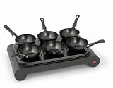 Party-Wok Miniwok-Set Asia-Wok mit Pfannkuchenplatte