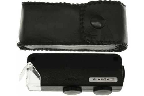 SE Mini Pocket Microscope 60x -100x