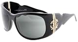 Roberto Cavalli - ROBERTO CAVALLI DEMODOCO 224S Sunglasses Sun Glasses GRAY Lens BLACK Frame