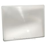 2X Full Page Framed Magnifier Firm Fresnel
