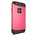 iPhone 7 Case, Snugg Apple iPhone 7 Dual Layer Slim Cover [Infinity Series] Protective Bumper Shell Skin - Coral Red