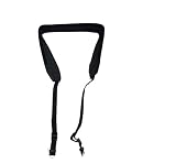 BLACK NECK STRAP for Canon 1000D 500D 450D 50D,40D,Nikon D90 D80,D70,D60,D40,D40x,Pentax Fuji Olympus DSLR