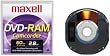 Maxell DVD-R & DVD-RAM Round Cartridges for Panasonic & Late Model Hitachi DVD Camcorders
