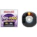 Maxell DVD-R & DVD-RAM Round Cartridges for Panasonic & Late Model Hitachi DVD Camcorders