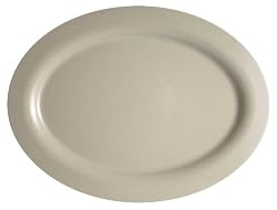Zak Designs Venio Cream Dinner Plates, Set of 6
