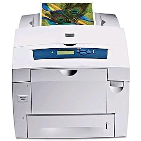 Xerox Phaser 8560N - Printer - color - solid ink - Legal, A4 - 600 dpi x 600 dpi - up to 30 ppm (mono) / up to 30 ppm (color) - capacity: 625 sheets - USB, 10/100Base-TX
