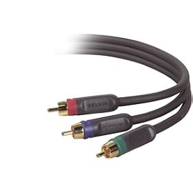50FT Component Video Cable 3RCA 3RCA by Pure AV