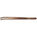 Copper Tongs, Curved, 8-1/2 Inches