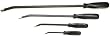 Sunex International 9704 Professional Pry Bar Set with Ergonomic Handles - 4 Pc.