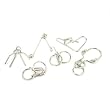 6 Piece Brainteasers Mini Wire Puzzle Set