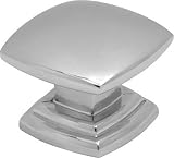 Belwith Keeler Euro-Contemporary Collection 1 1/2 Square Cabinet Knob Chrome