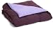 All Season Down Alternative Reversible King Comforter, Plum/Lavender