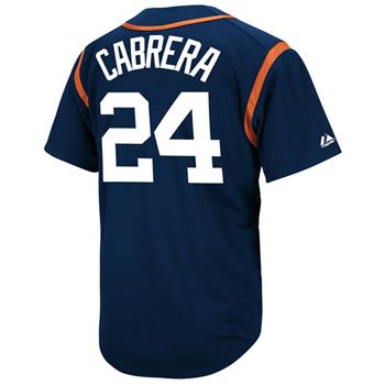 Miguel Cabrera Detroit Tigers Majestic Wind Up Jersey - XL
