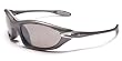 X Loop X44 Sunglasses Wrap Style UV400 Lens for Baseball, Softball, Cycling, Golf, Kayaking and All Active Sports