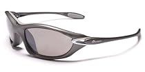 X Loop X44 Sunglasses Wrap Style UV400 Lens for Baseball, Softball, Cycling, Golf, Kayaking and All Active Sports