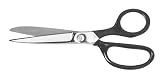 Shears: Wiss 37 7 1/8" Forged Steel, Nickel Plated, Industrial Straight Trimmer, Inlaid