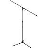 Musician's Gear Tripod Mic Stand with Telescoping Boom, Black