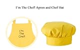 I'm The Chef Apron + Hat - Yellow