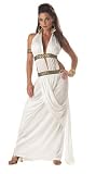 California Costumes Women’s Spartan Queen,White,Small Picture