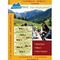 Taxenbach - Embach - Rauris  Luftbildpanorama-Wanderkarte