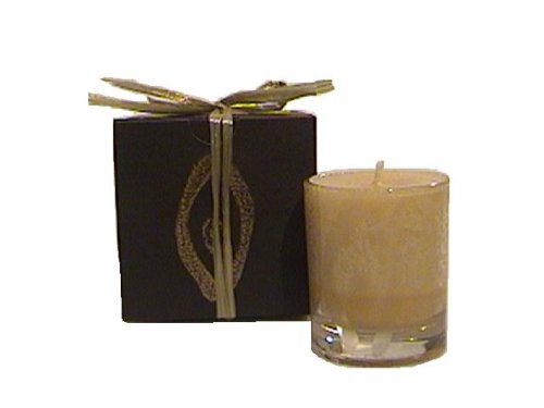 Crystal Palm Wax Jar Candle