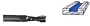 RU4700 SOLID CARBIDE 2 FLUTE UP-CUT STANDARD SPIRAL ROUTER BIT 1/4 DIA X 1" CL X 1/2" SHANK