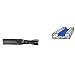 Solid Carbide Spiral Upcut Router Bit, 1/4" Diameter, 1" Cutting Length, 2-1/2" OL, 1/4" Shank