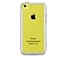 Case-Mate Naked Tough Case for Apple iPhone 5C - Retail Packaging - Clear with White Bumper