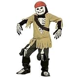 Disney Store Glow in the Dark JACK SPARROW Costume XXS