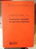Geometric methods in operator algebras : proceedings of the US-Japan Seminar, Kyoto, July 1983