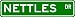 NETTLES Street Name Sign ~ Personalized Family Lastname Sign ~ Gameroom, Basement, Ga...