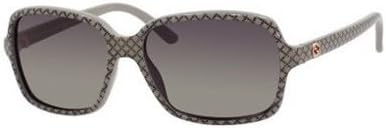 Gucci GG3631/S Sunglasses-0DXQ Beige Glitter (R4 Gray Green Gradient Lens)-56mm