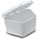 Denture Bath - White
