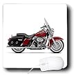 Mouse Pad Picturing Picturing Harley Davidson Motorcycle