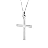 Karat Platinum Cross Pendant, 18