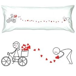 BoldLoft "All My Love for You" Body Pillowcase-Ideal Valentine's Day Birthday Wedding Anniversary Romantic Gift for HIM or HER