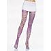 Opaque Retro Multi Color Prints Tights