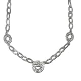 Carolyn Pollack Sterling Silver Rodeo Station Necklace