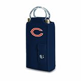 NFL Chicago Bears Metro Brunello Insulated Neoprene Two-Bottle Wine Tote with Corkscrew