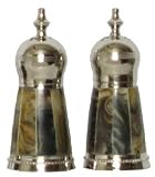 Decorative Salt and Pepper Shakers With Horn Sides