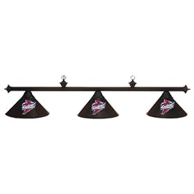 Iowa State Cyclones 3pc BLACK METAL SHADE POOL TABLE LIGHT LAMP