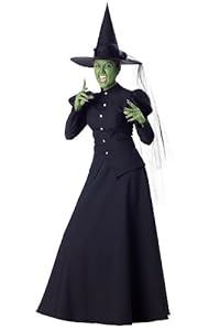 InCharacter Women's Wicked Witch Costume, Medium