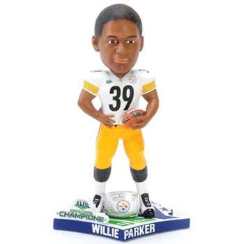 Willie Parker Steelers Super Bowl XLIII Bobble (Quantity of 1)