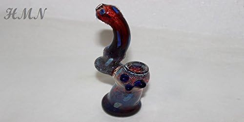 7.5" DICHRO SHERLOCK STYLE BUBBLER * * NEW ** Handmade Art Incense Burner