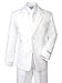 Spring Notion Boys' Formal White Dress Suit Set